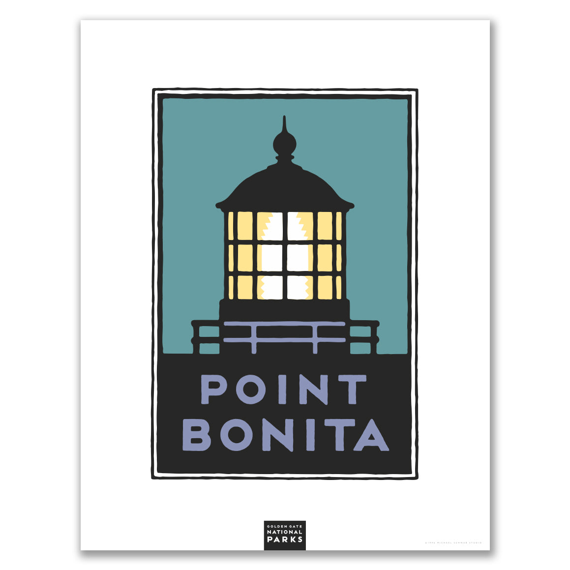 Unframed Giclée Poster - Point Bonita