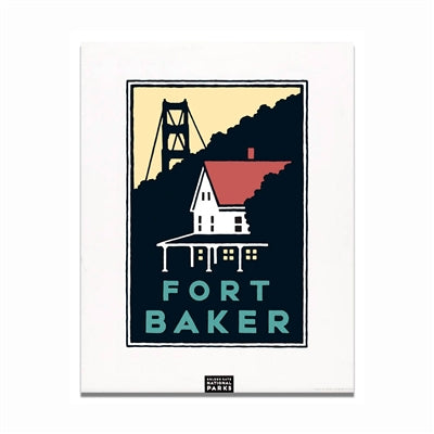 Unframed Giclée Poster-Fort Baker