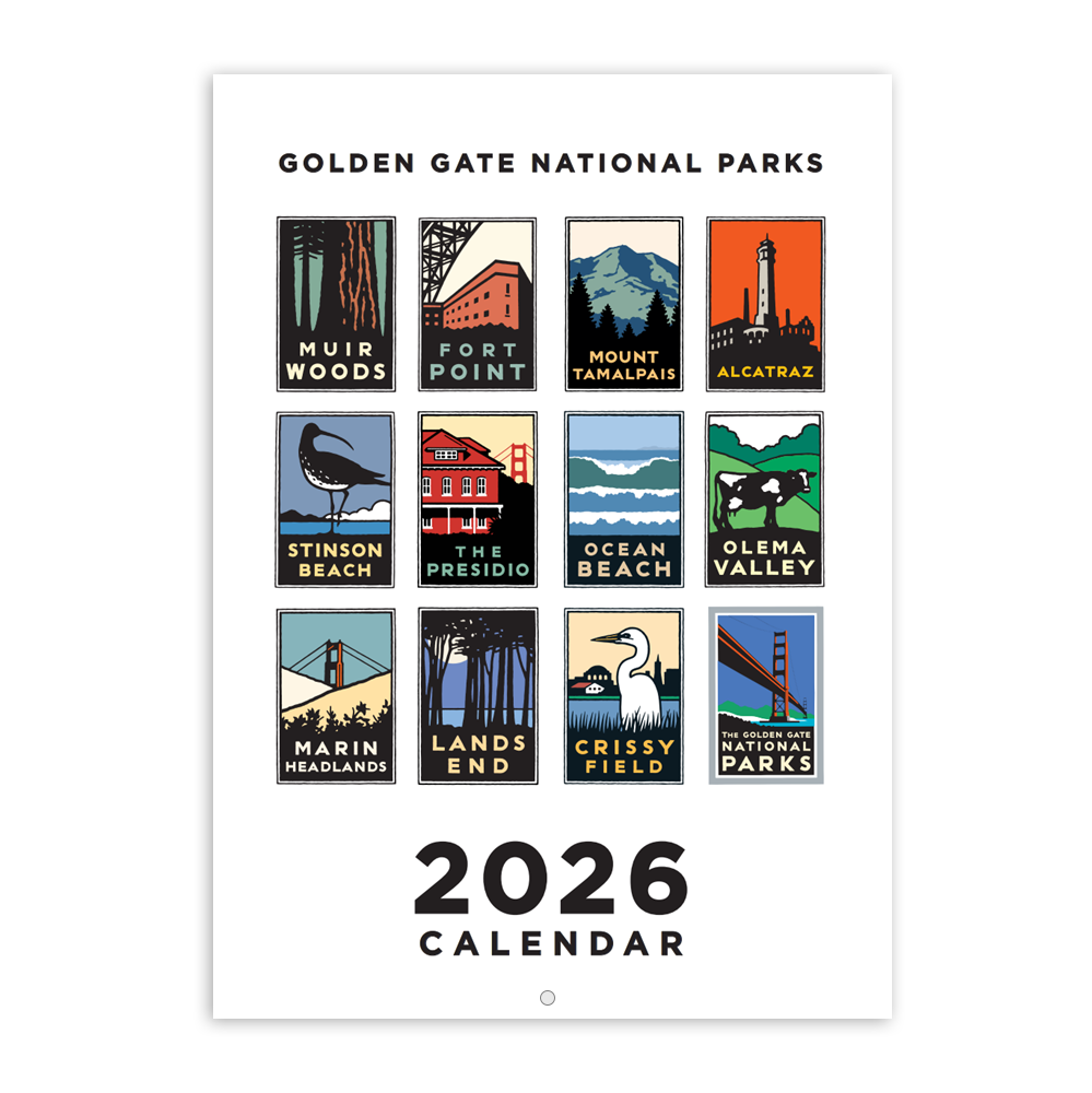 2026 Calendar - Golden Gate National Parks