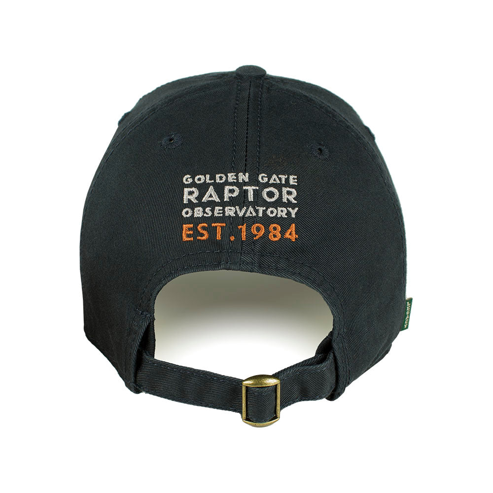 Golden Gate Raptor Observatory 40th anniversary baseball cap