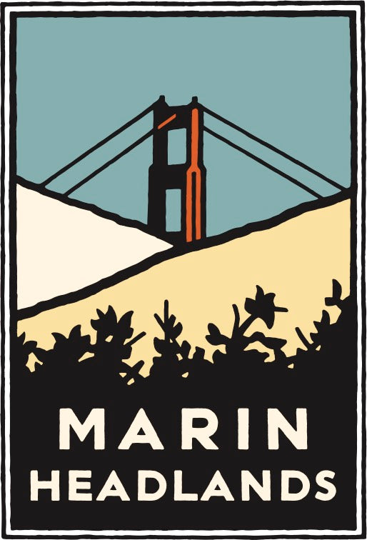 Marin Headlands artwork by Michael Schwab