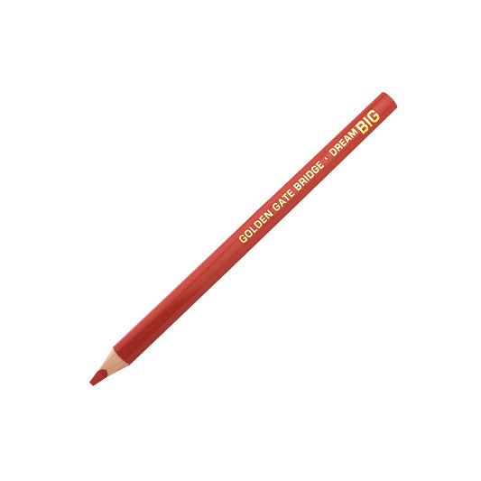 Golden Gate Bridge jumbo pencil, orange