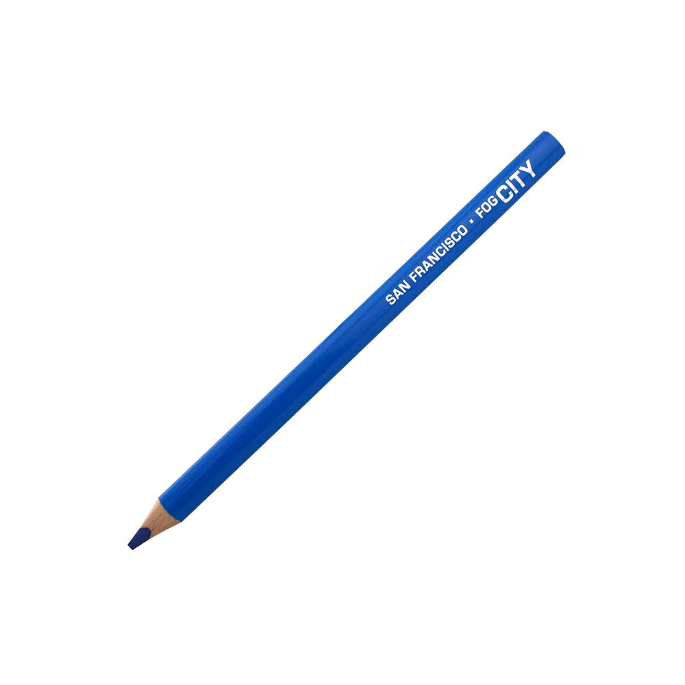 San Francisco Fog City jumbo pencil, blue