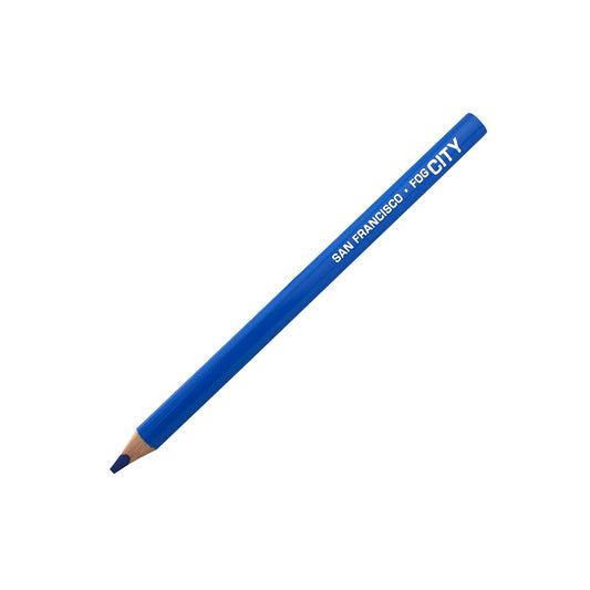 San Francisco Fog City jumbo pencil, blue