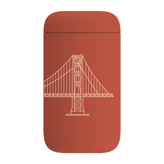 Golden Gate Bridge travel thermos mug by Golden Gate National Parks Conservancy with Fellow