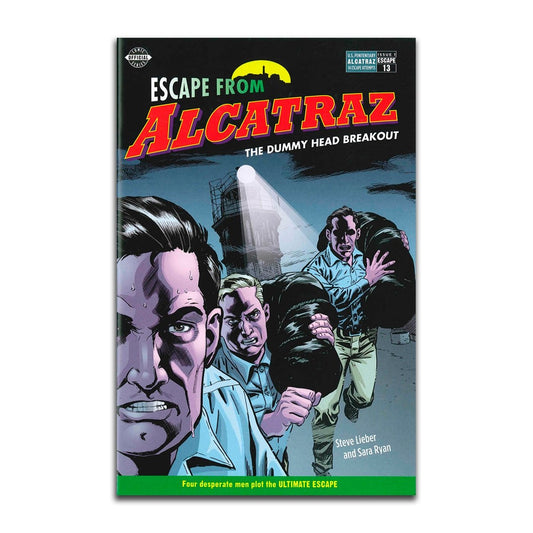 Escape from Alcatraz: The Dummy Head Breakout comic book, story of infamous 1962 escape attempt.