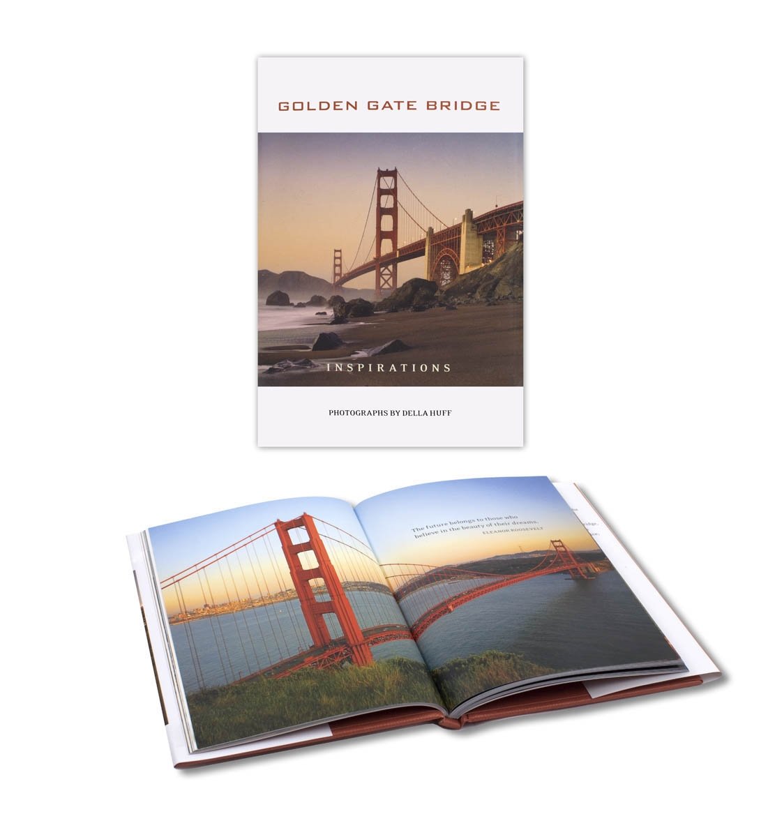 Golden Gate Bridge Inspirations book, published by the Golden Gate National Parks Conservancy.