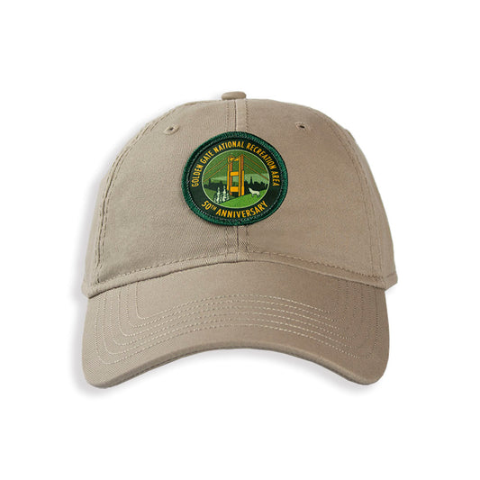 Golden Gate National Recreation Area 50th anniversary embroidered baseball hat