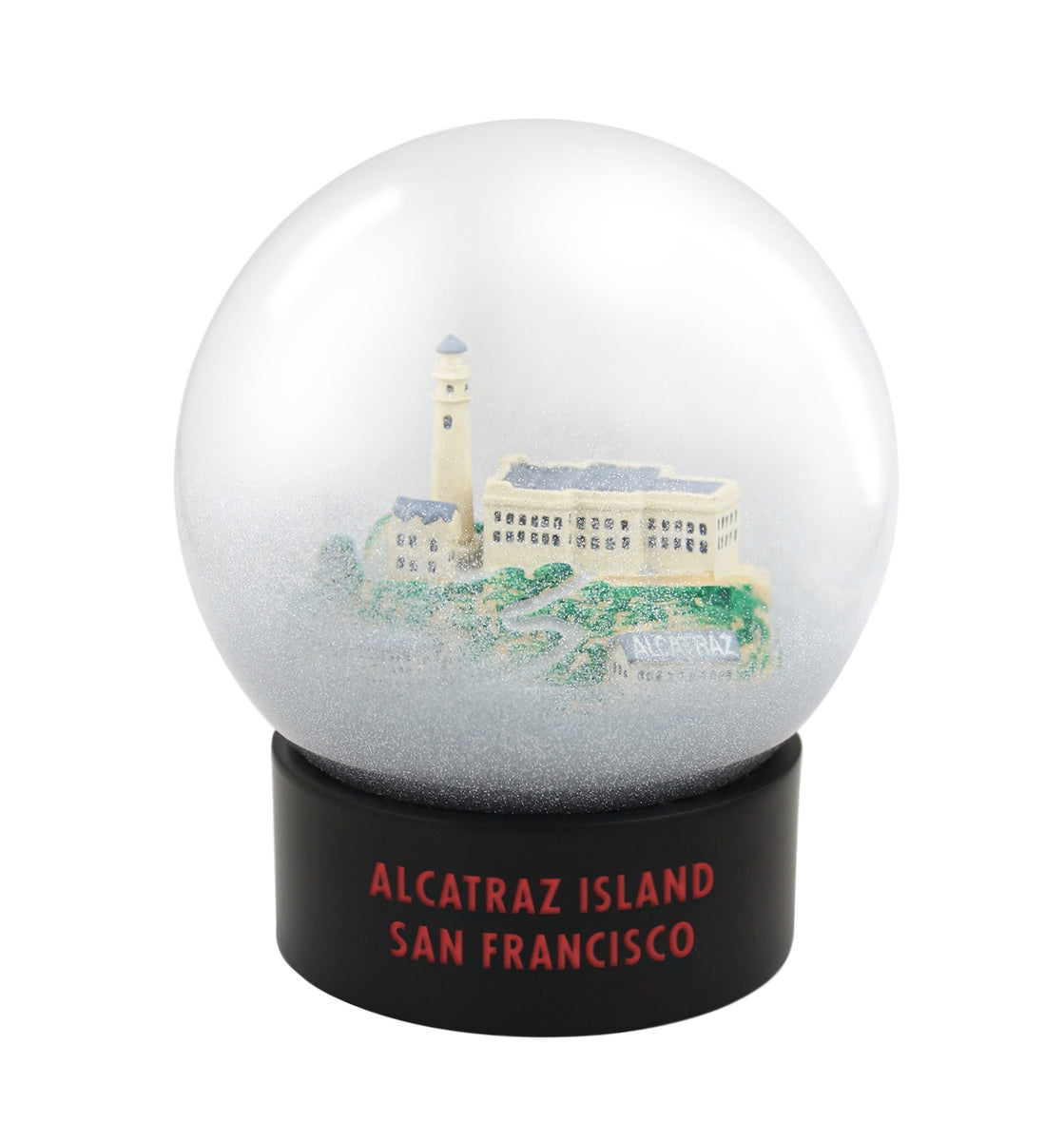 Alcatraz Fog Globe, designed and produced by the Golden Gate National Parks Conservancy.